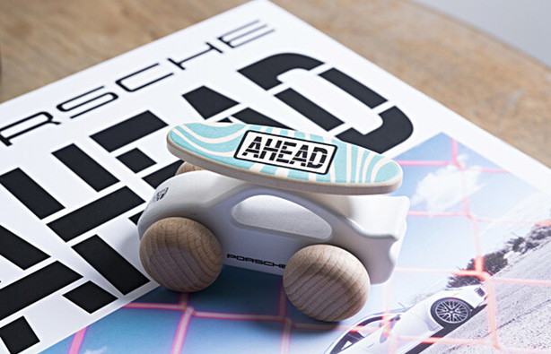 Wooden Porsche Toy Race Car - 911 : Suncoast Porsche Parts